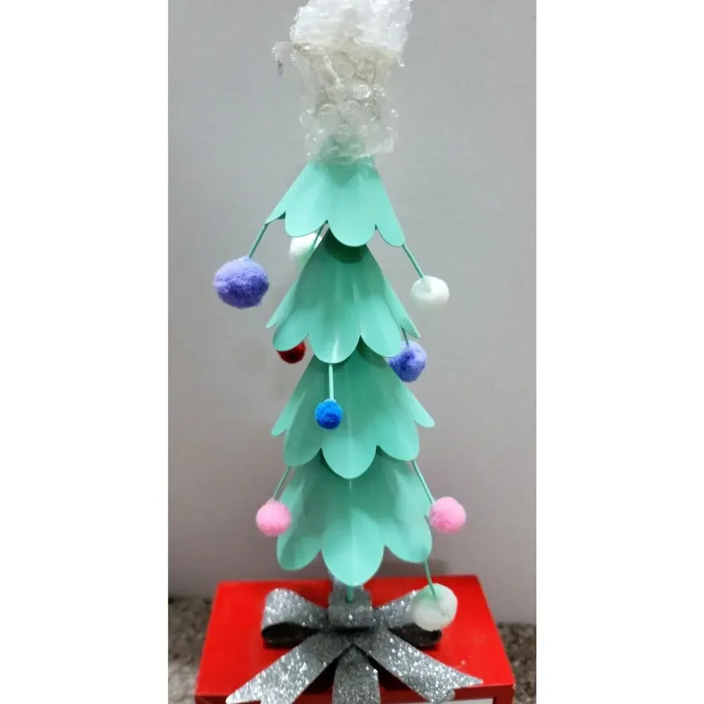 New Allen & Roth Wooden Tabletop Christmas Tree Coundown 15